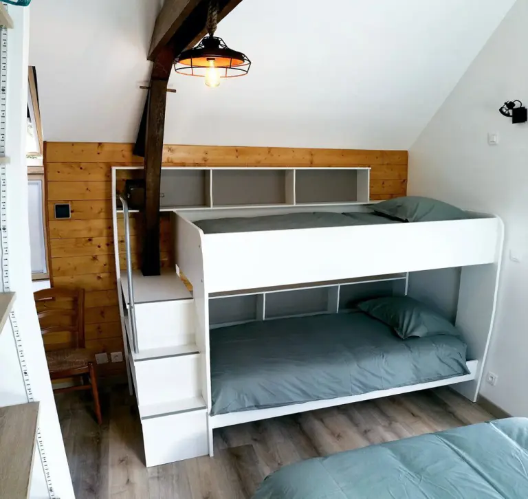 chambre enfants lits superposés