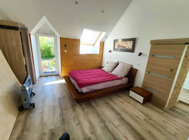 Chambre adulte (photo grand angle)